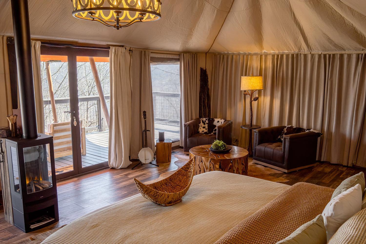 فندق Elk & Embers Mountain Hideaway وينزفيل، كارولاينا الشمالية المظهر الخارجي الصورة