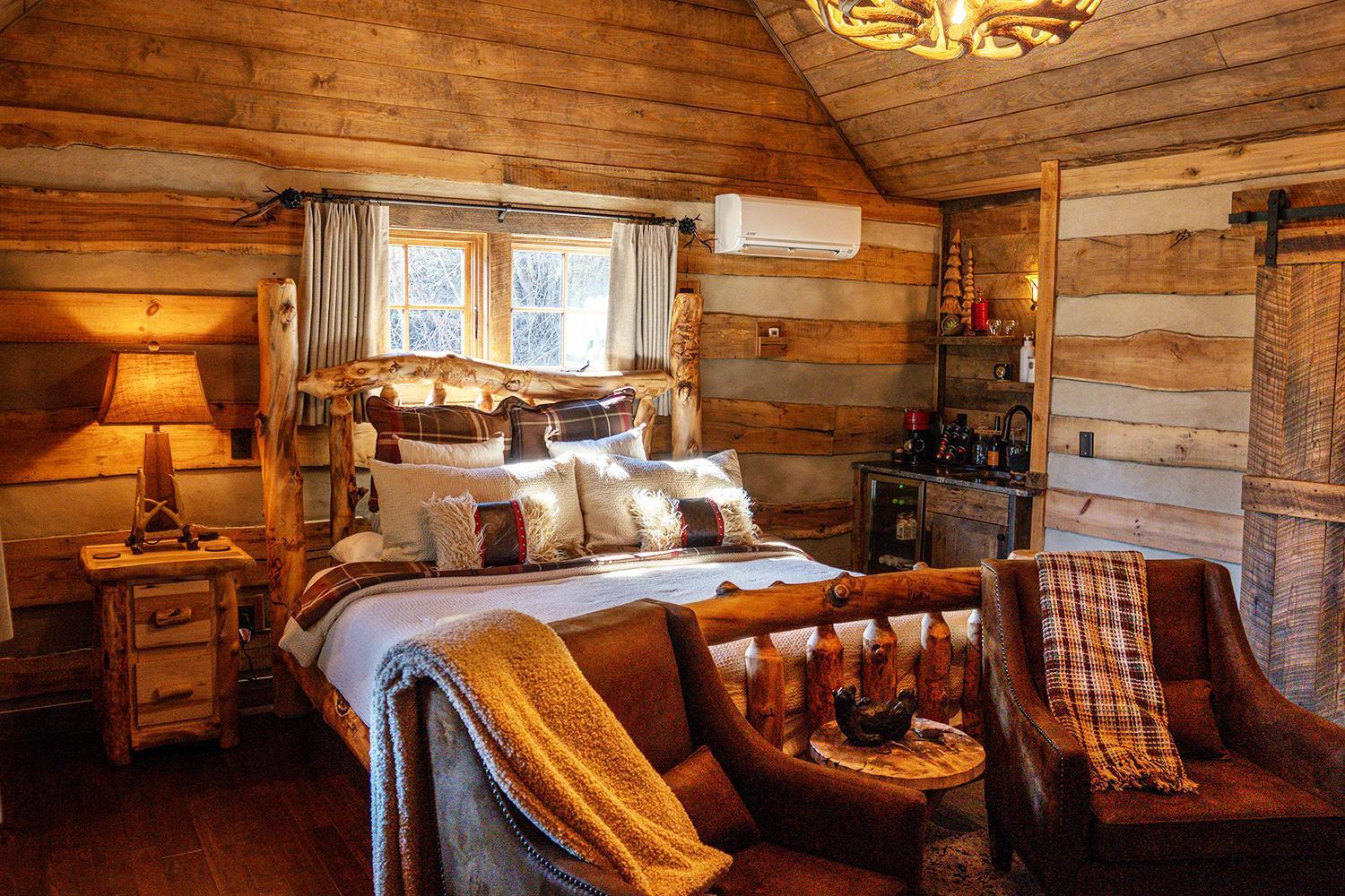 فندق Elk & Embers Mountain Hideaway وينزفيل، كارولاينا الشمالية المظهر الخارجي الصورة