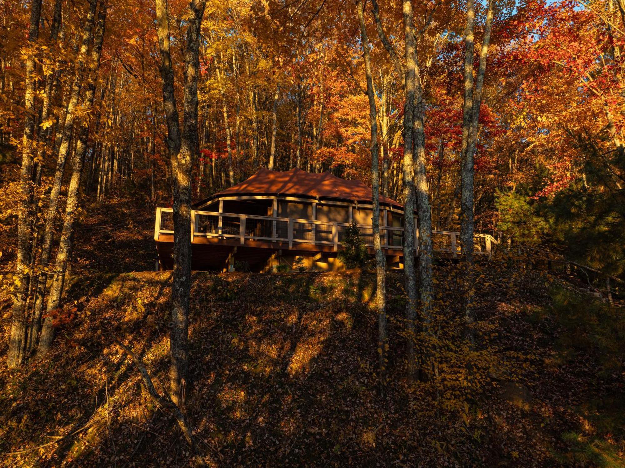 فندق Elk & Embers Mountain Hideaway وينزفيل، كارولاينا الشمالية المظهر الخارجي الصورة
