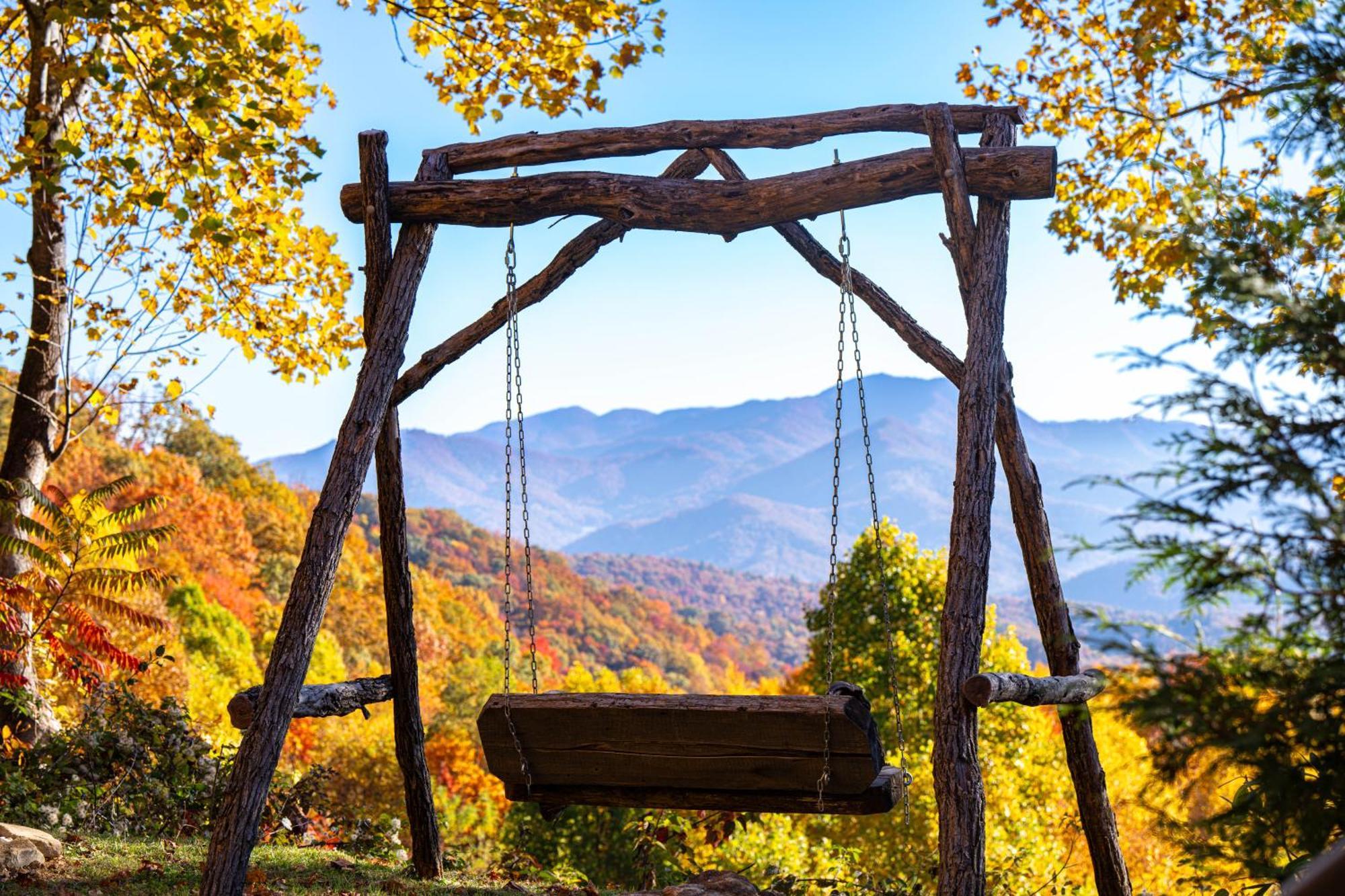 فندق Elk & Embers Mountain Hideaway وينزفيل، كارولاينا الشمالية المظهر الخارجي الصورة