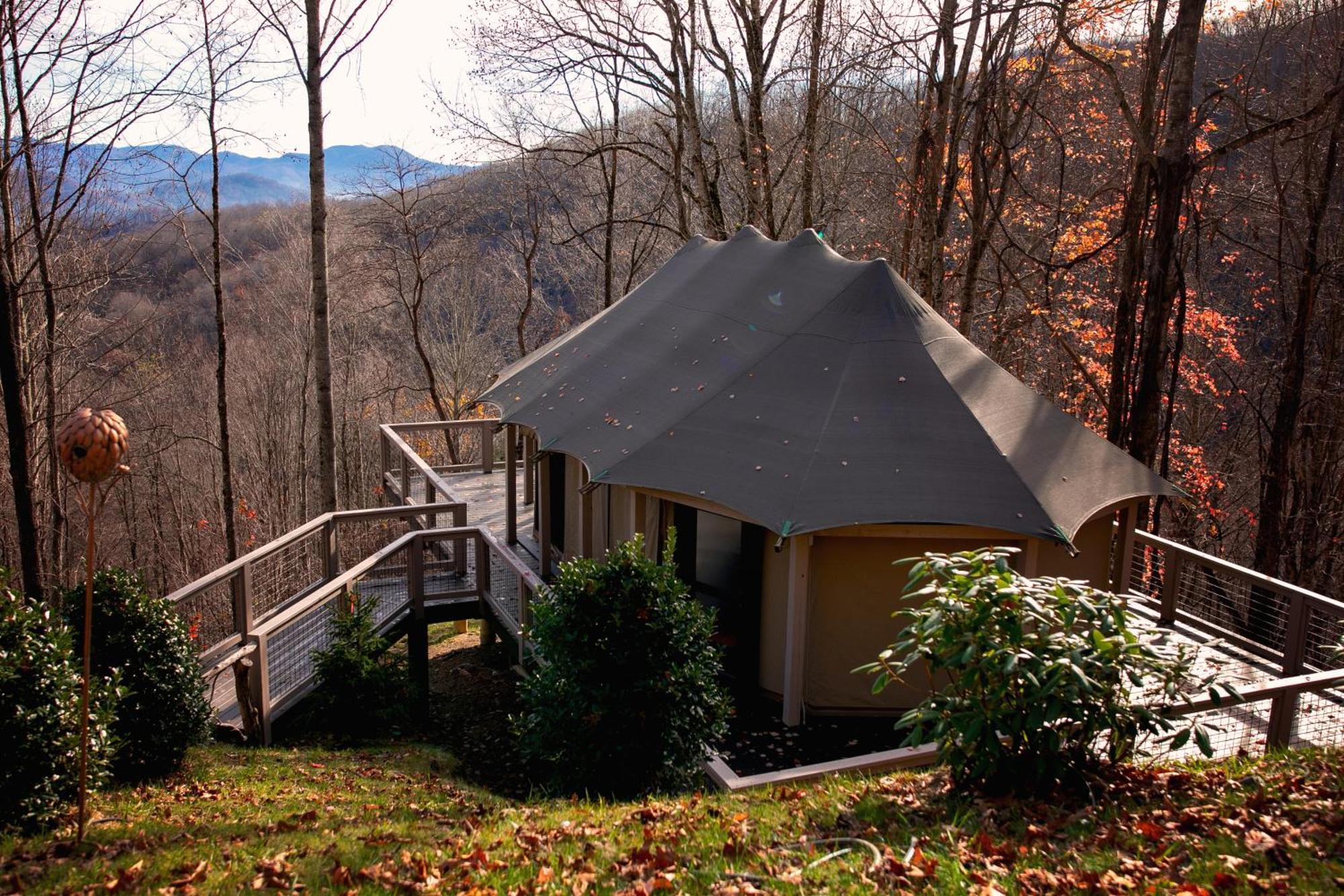 فندق Elk & Embers Mountain Hideaway وينزفيل، كارولاينا الشمالية المظهر الخارجي الصورة